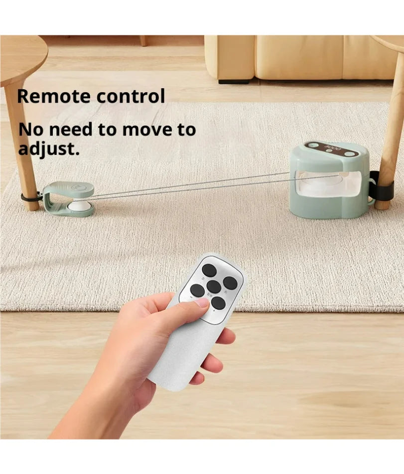 Interactive Cat Running Wheel Toy – Indoor Treadmill with Remote & Bird Sound