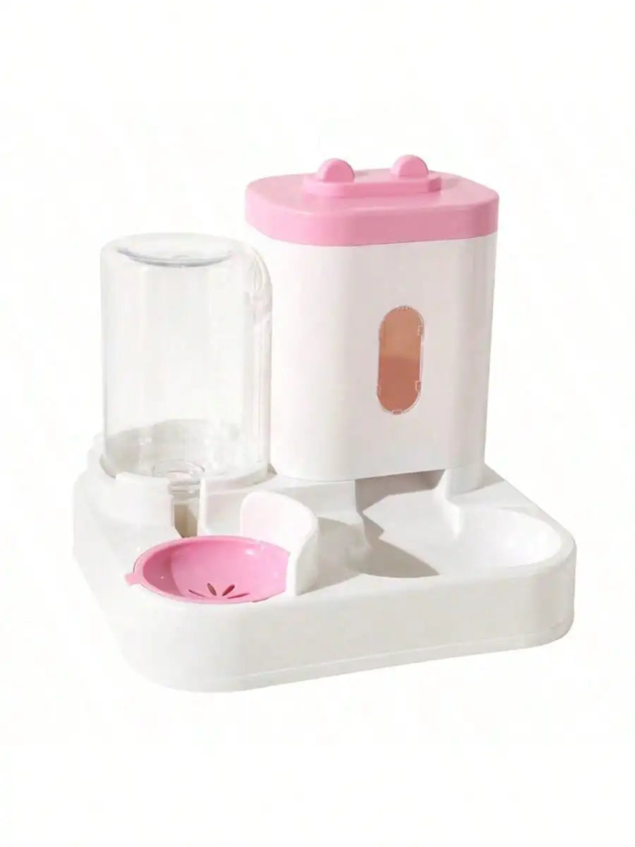 All-in-One Cat Food and Water Dispenser – Large Capacity, Spill-Proof, Convenient & Mess-Free